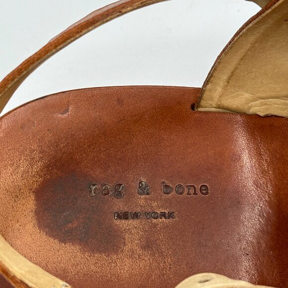 Rag & Bone Quinn Leather Boho Sandals - Picture 8 of 12